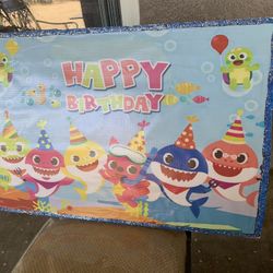 Baby Shark Party Decorations 