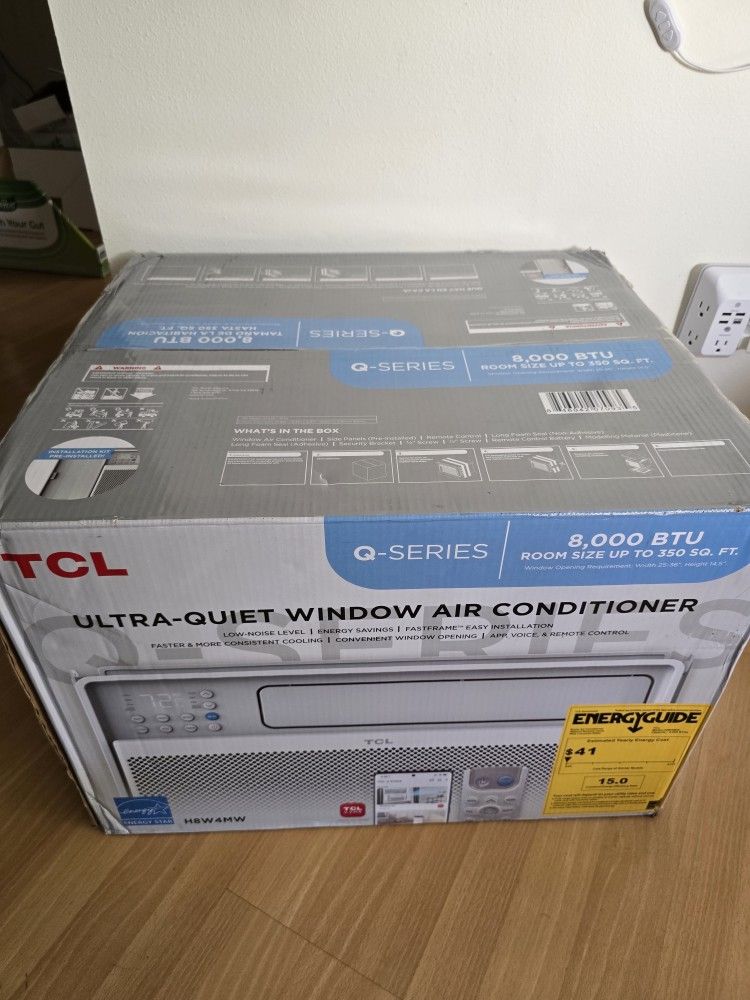 ❄️ Inverter Window AC 8000 BTU WiFi Smart - Cools 350 Sq Ft