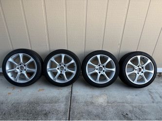 Set of four silver ASA JH3 alloy wheels 5 x 120