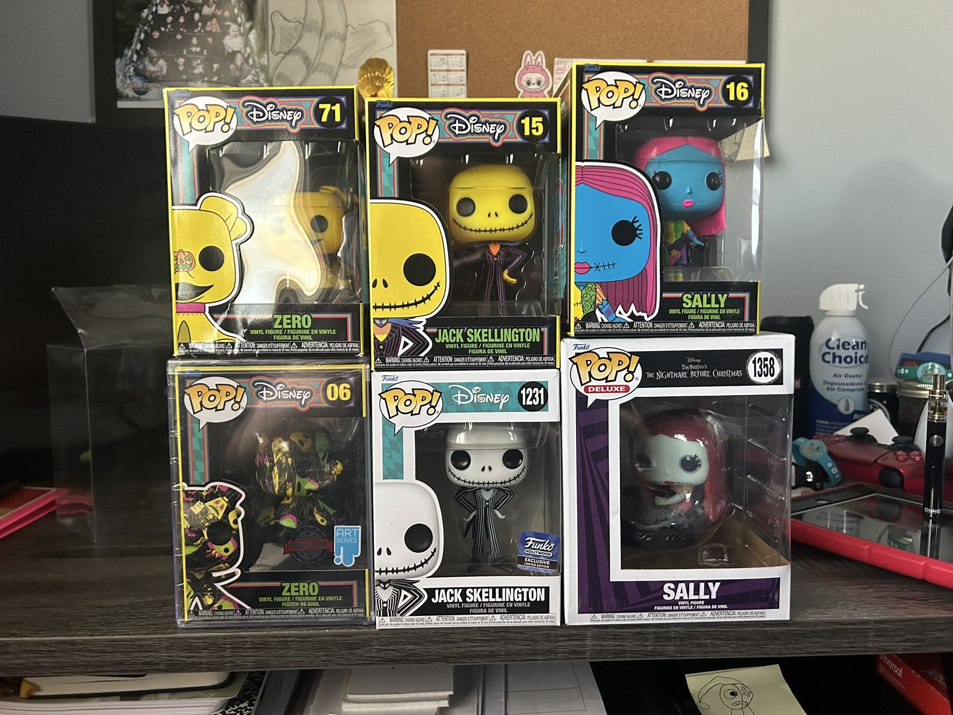 Nightmare Before Christmas Funko Pops