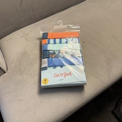 Cat & Jack Prints Assort 7 Underwear Bag