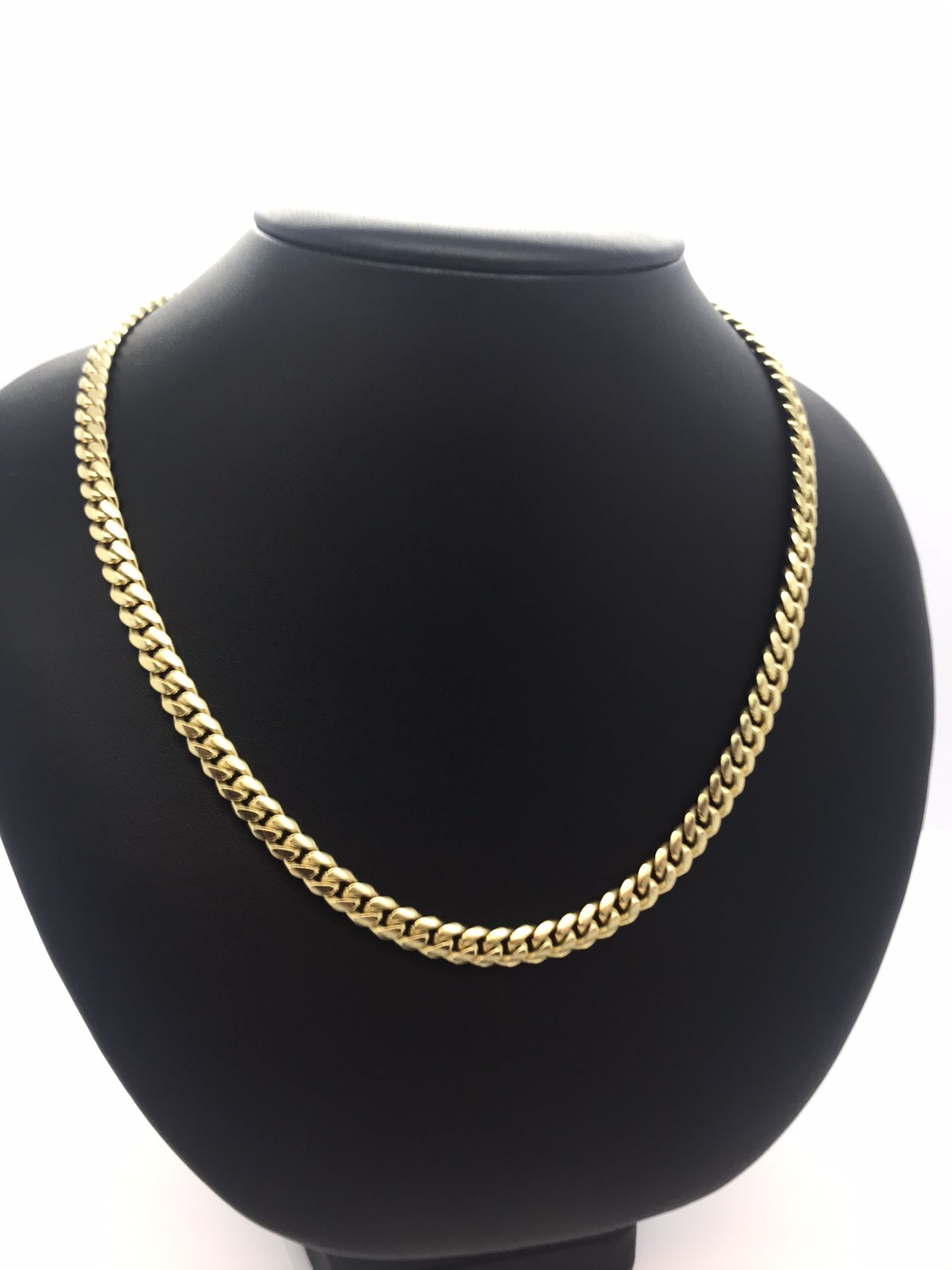 New 10K Solid Gold Miami Cuban Chain 