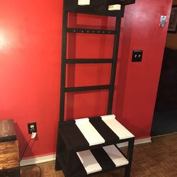 64 inch Customize Coat Rack Bench With Shoe Storage .....(3 In 1)