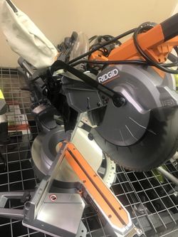 Ridgid 10” sliding Miter Saw