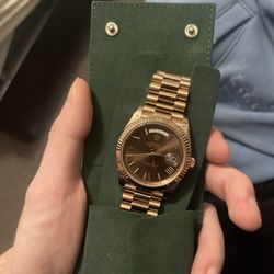 Rolex Daydate Rose Chocolate 40mm