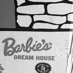 1962 BARBIE DREAM HOUSE original  Authentic Vintage Cardboard  Furniture Play Set