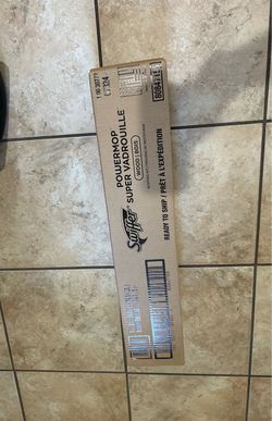 NEW Swiffer PowerMop Wood Mopping Kit