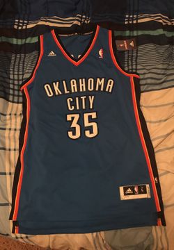 Kevin Durant throwback OKC Addidas Jersey (L)