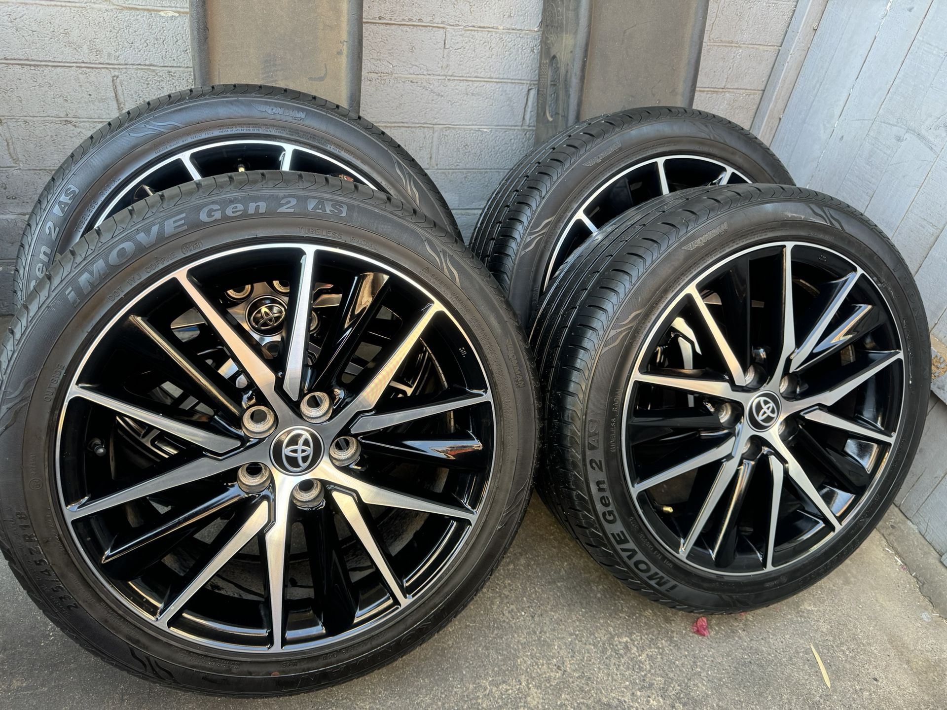 18” Toyota Camry Wheels And Tires
