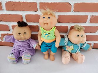 Lot of 3 Vintage Cabbage Patch Kids