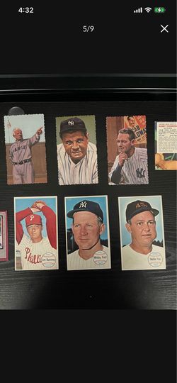 SPORTS CARDS 1950’S GIANTS CARDS MAKE REASONABLE OFFER