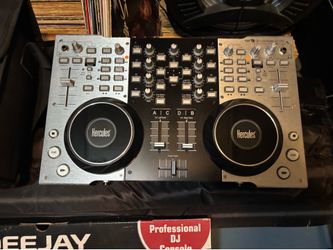Hercules DJ Console RMX DJ Mix Controller W/ Carry Case & Cable Tested