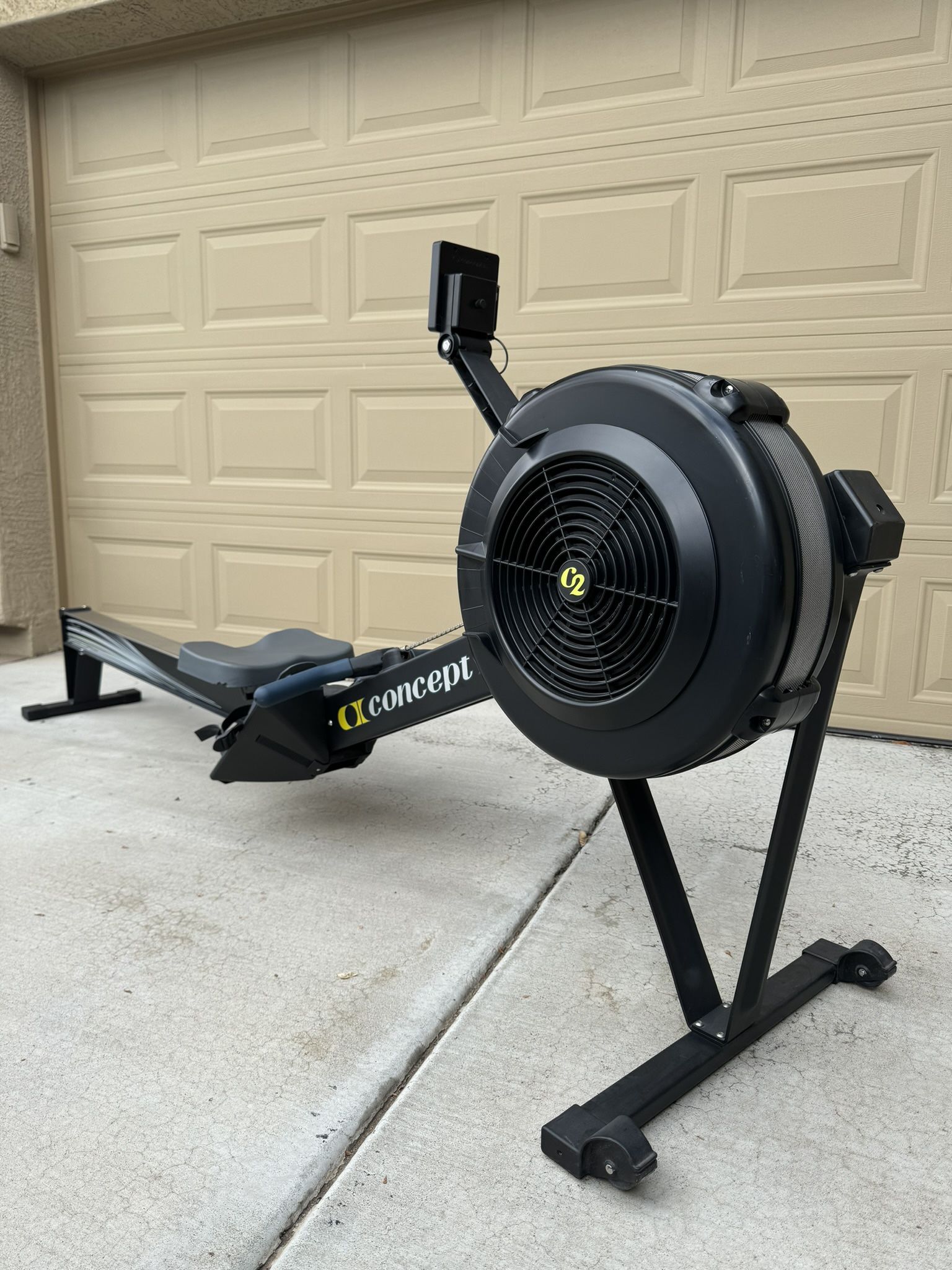 Concept 2 Row Erg Model D Rower PM5 - Crossfit Hyrox Rowing Machine