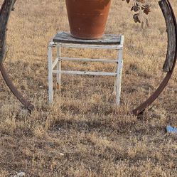 Antique Large Round Metal