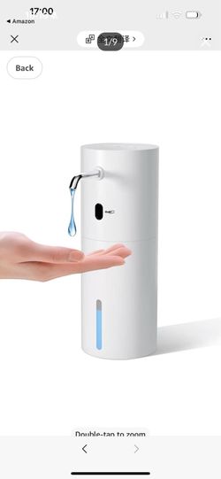 Brand new in box WRISIN Touchless Automatic Soap Dispenser 15.2 oz, Stainless Steel Nozzle, 6 Adjustable Settings & 3rd Gen. Smart Sensor, Silent Hand