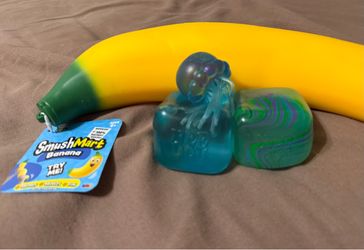 3 needohs and 1 banana squish