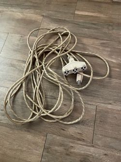 35 FT Beige 3-Outlet Extension Cord