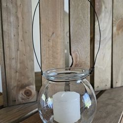 Hanging Glass Candleholders 