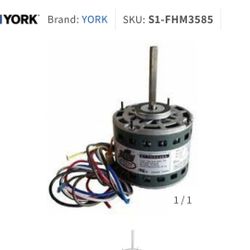 York Blower Motor 