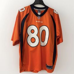 Denver Broncos Men's Orange Jake Butt #80 Football Jersey XL