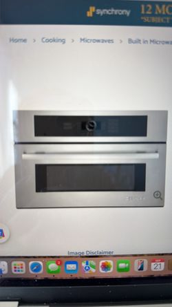 Brand new Jennair built-in microwave oven