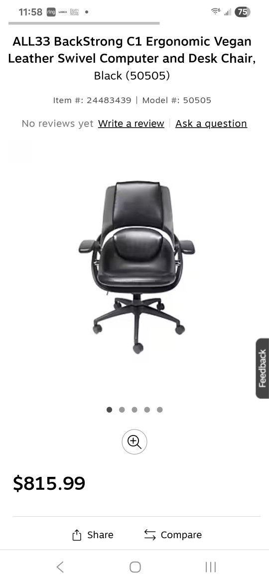 Ergonomic Gaming Chair