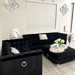 Rhinestones Sofa Set 