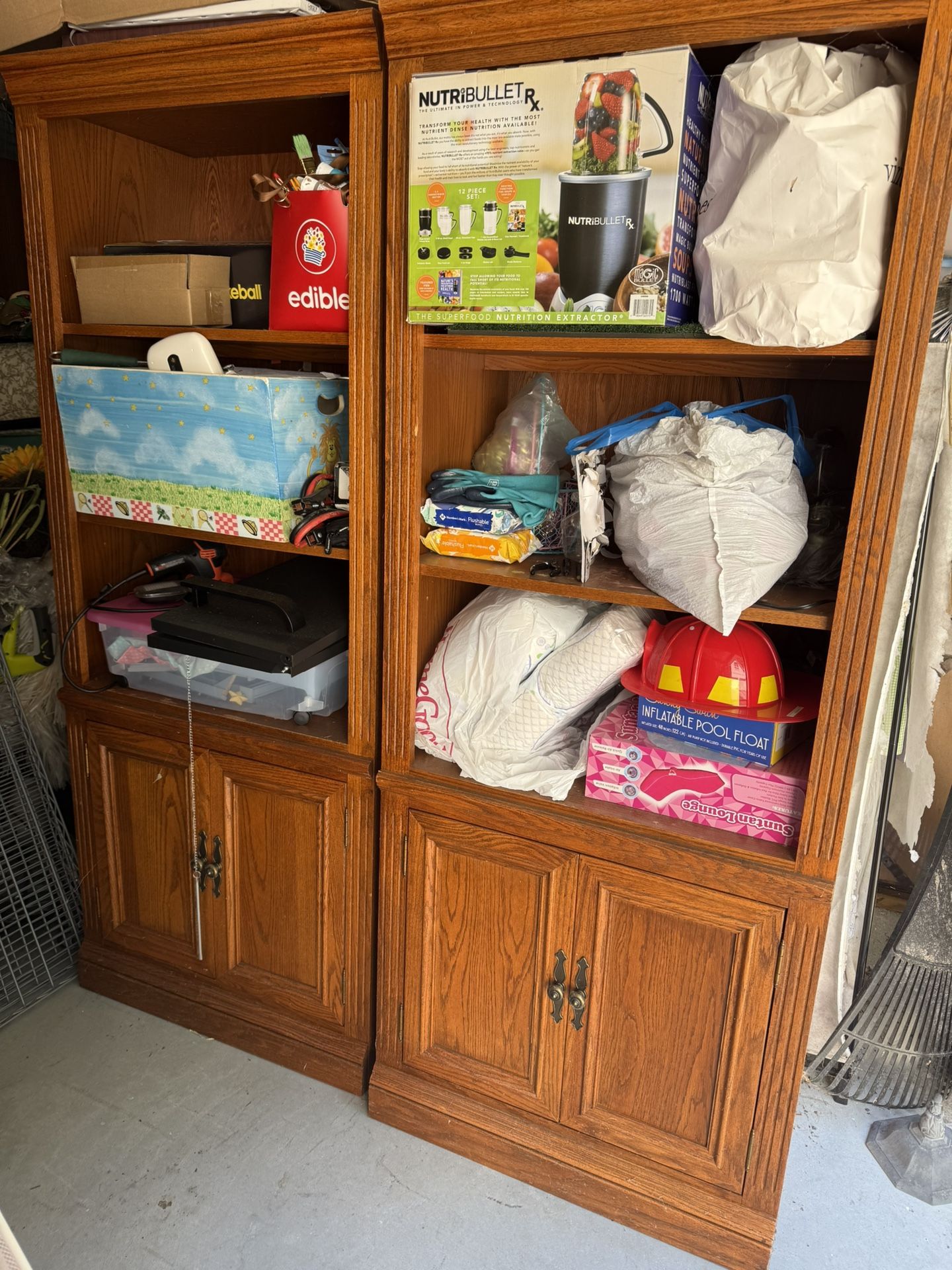 Shelves, Dresser, Bed