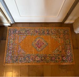 Medium Size Entryway Area Rug 30”Wx48”L
