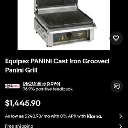 Commercial Panini Press