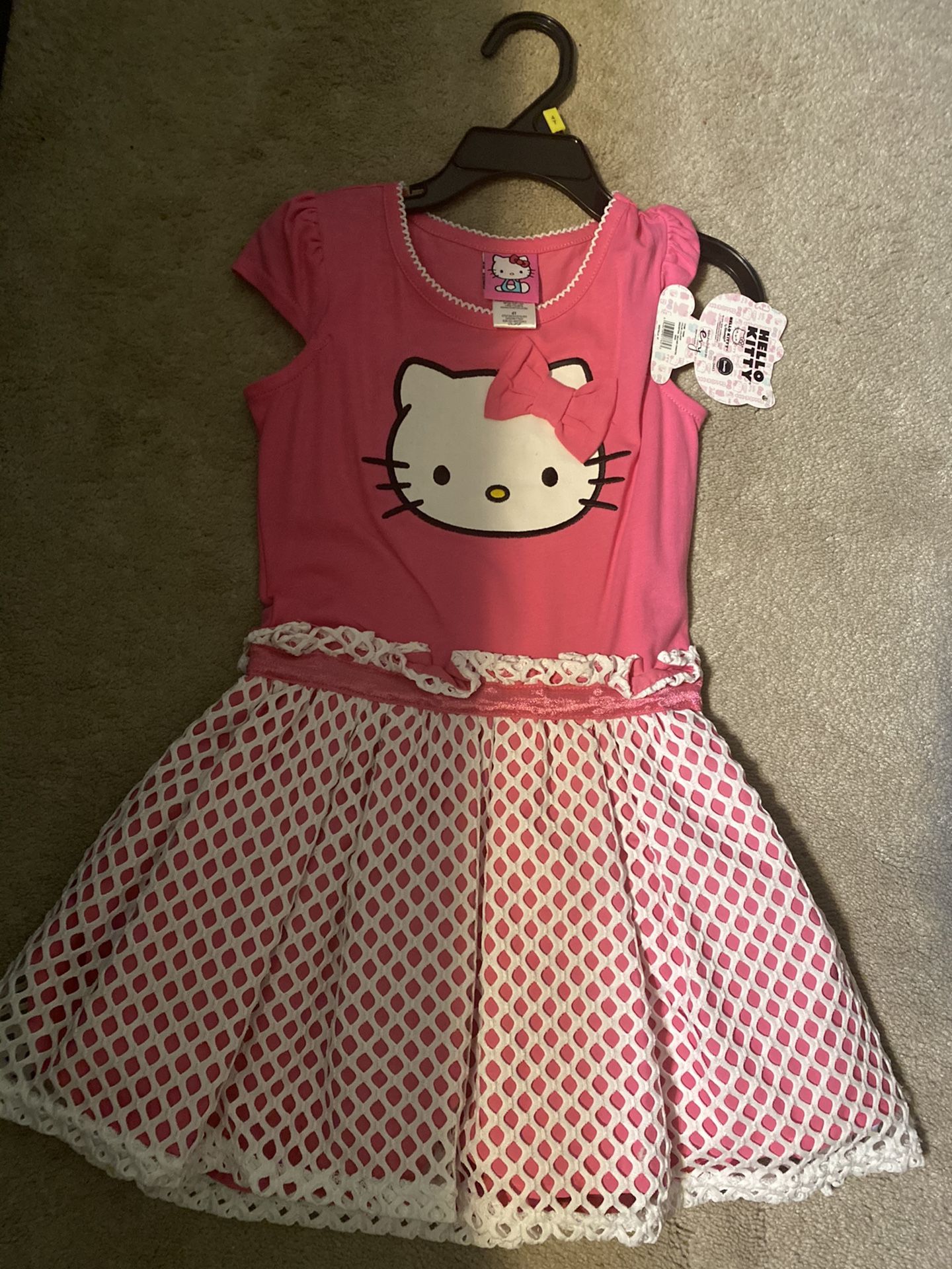 Hello kitty dress 4t with tags
