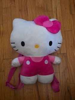 Hello Kitty Plush Backpack