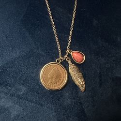 Indian Penny Necklace 