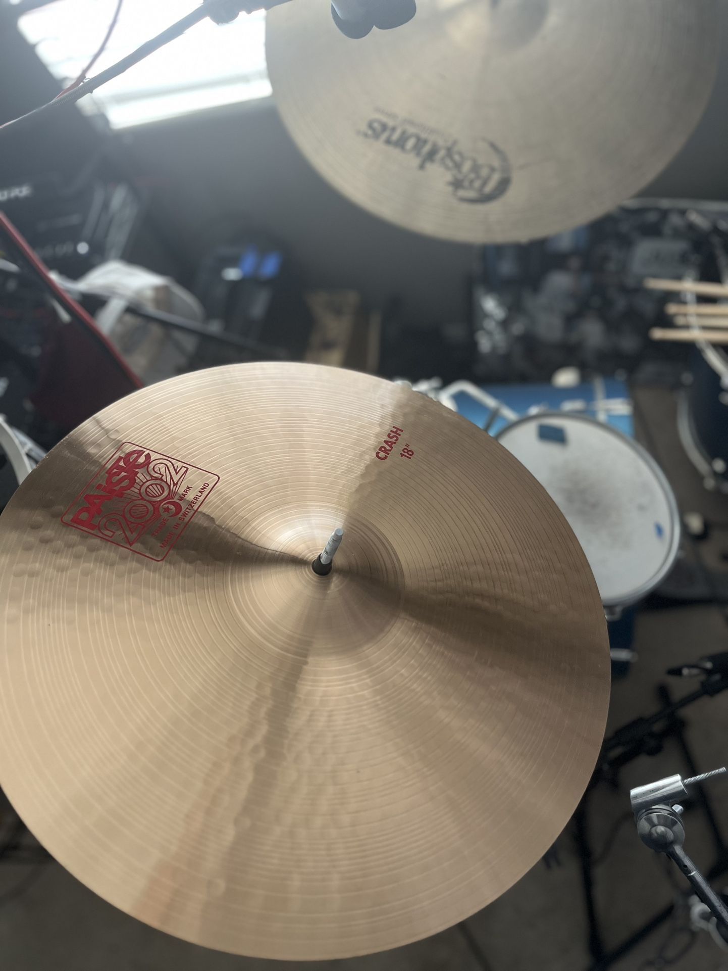 🔥!!SWEET DEAL!!🔥 BRAND NEW PAISTE 2002 18” CRASH