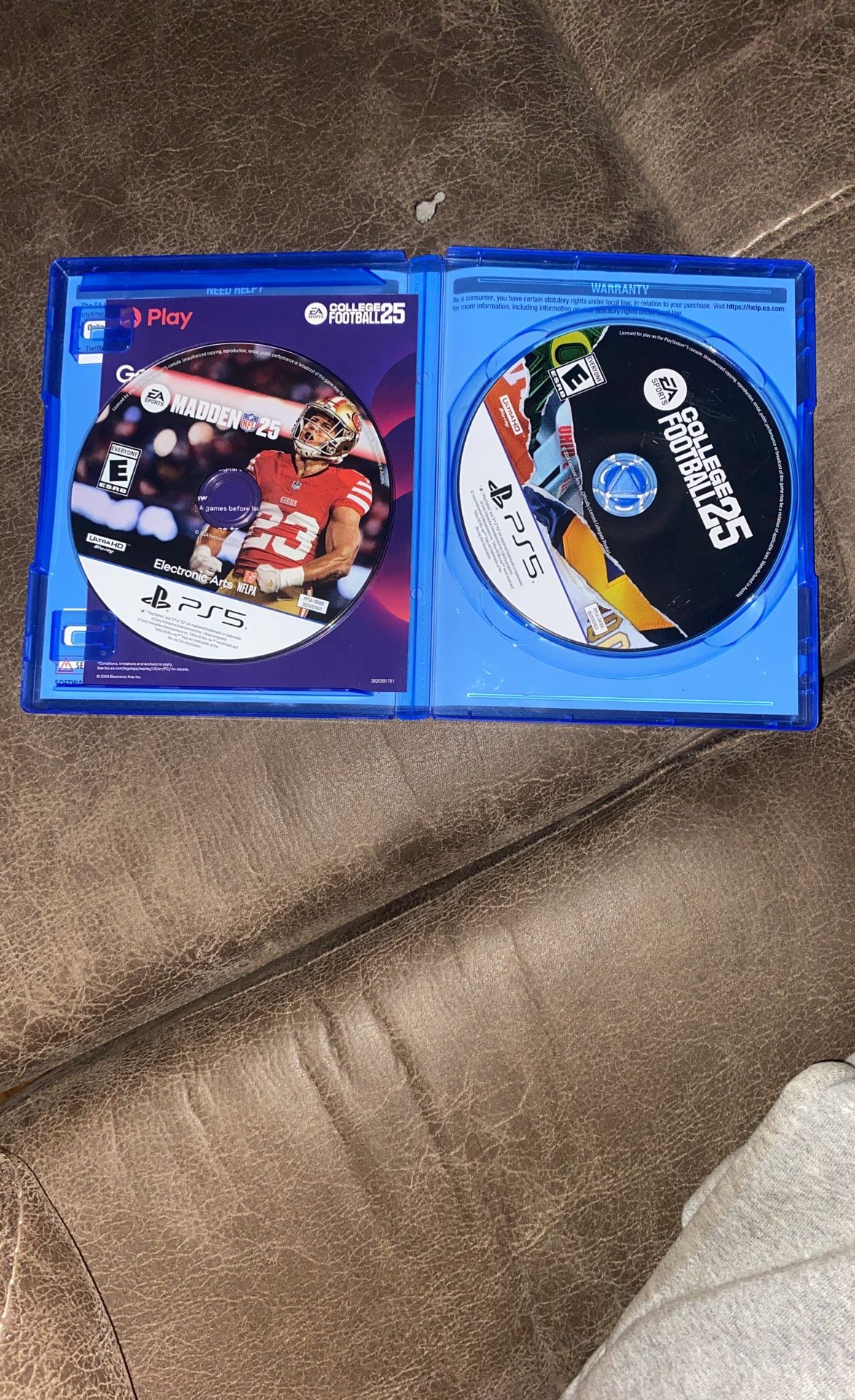 NCAA25 & Madden 25, WILLING TO NEGOTIATE PRICE