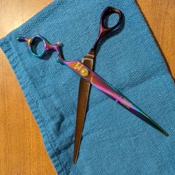 Culture 8" Straight Pet Grooming Shears