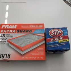 Air Filter, Oil Filter For 92 Buick Century