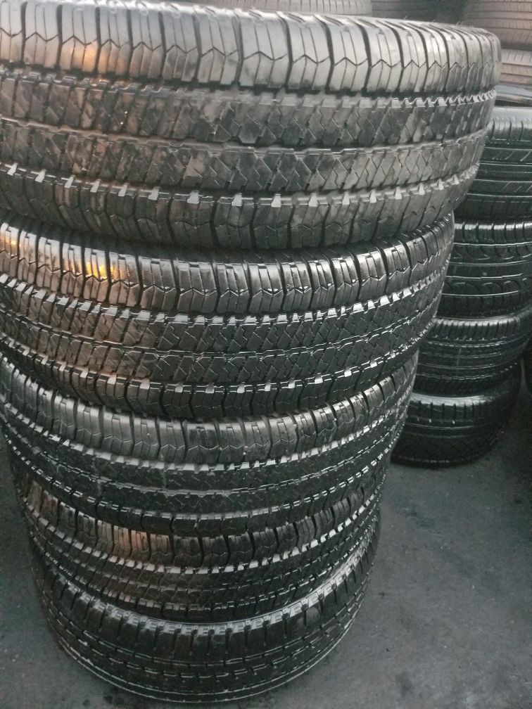 Four set of Goodyear tires for sale 255/75/17