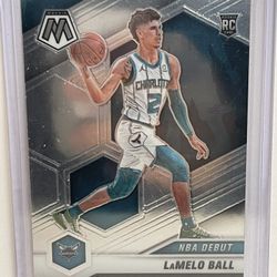 2020-21 Panini Mosaic LaMelo Ball RC NBA Debut #262