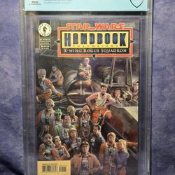 Star Wars Handbook X-Wing Rogue Squadron 1998 CBCS 9.8 WP 