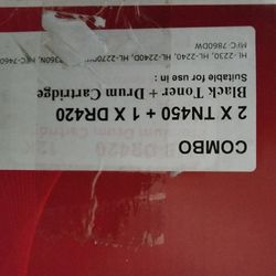 TN450 Toner And Drum Brother Printer