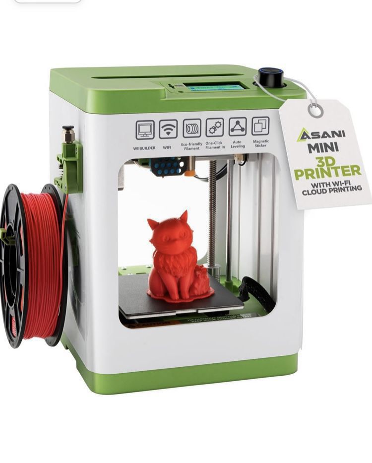 New Fully Assembled Mini 3D Printer for Kids and Beginners 