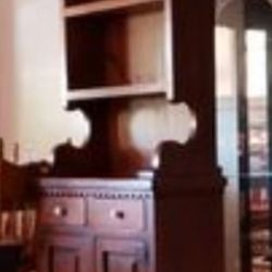 Vintage wooden Hutch