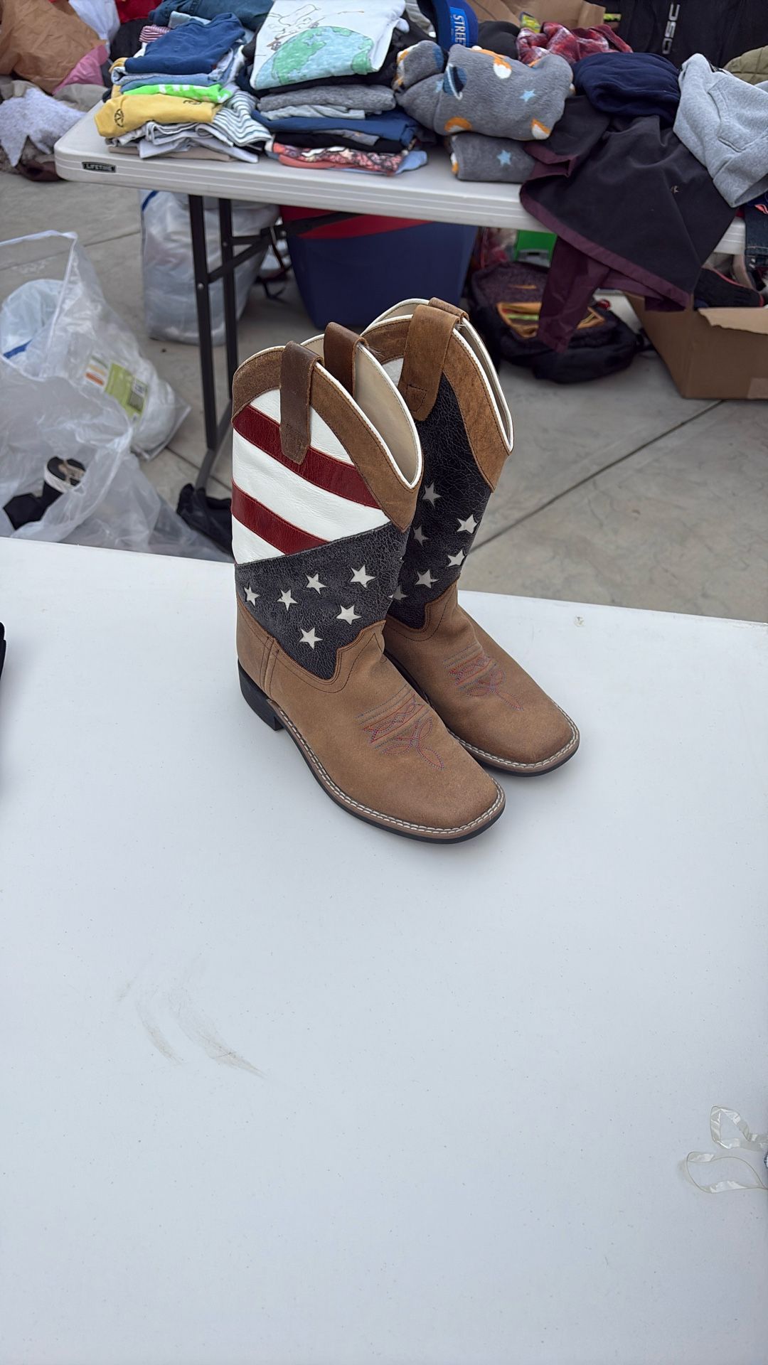 American Flag Cowboy Boots
