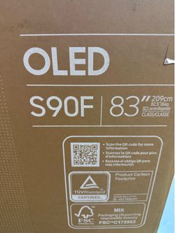 Samsung 83-Inch Class S90F Smart TV (2025 Model, 83S90F), NQ4 Gen3 Processor, Upscaling Pro, HDR+, Motion Xcelerator 144Hz, Vision, Alexa Built-in, 4K