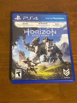 Horizon zero dawn for ps4