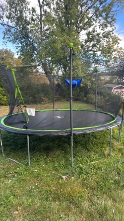 16FT Outdoor Trampoline with Safety Net