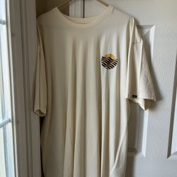 NWOT Vans Cream Graphic Tee, XL