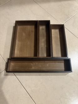 Kitchen Cutlery Wood Boxes