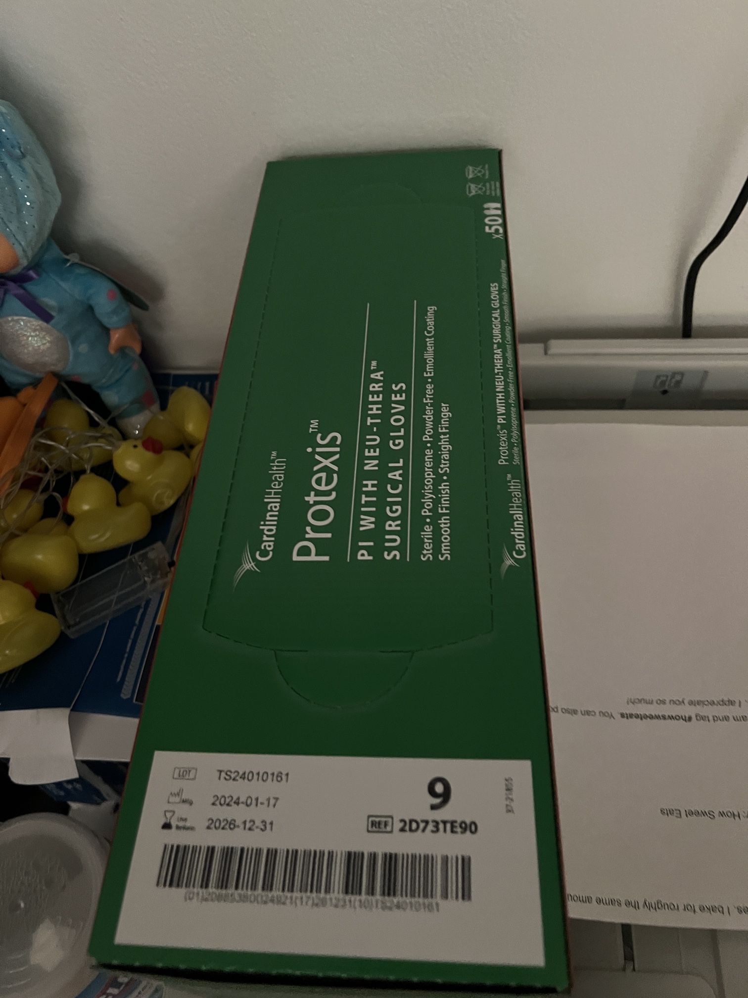 Prótesis Surgical Gloves 4 Boxes